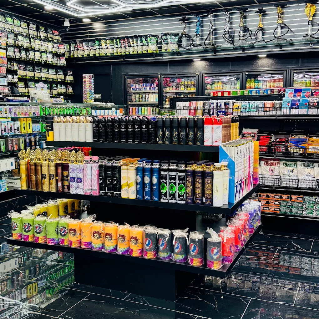 Convenience items, hookahs, perfumes and incense candles at EZ Smoke House Hampton VA