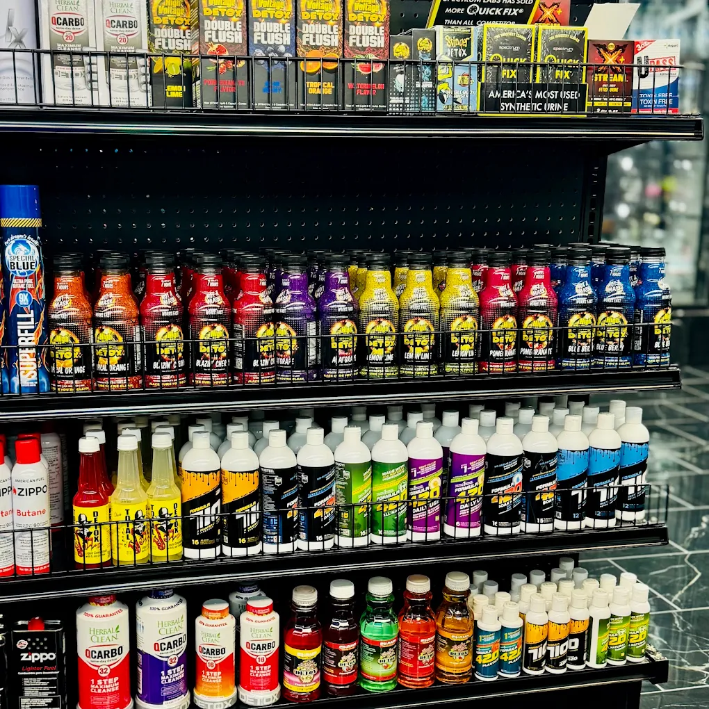 Detox drinks, Herbal Clean QCarbo and cleanse products at EZ Smoke House Hampton VA